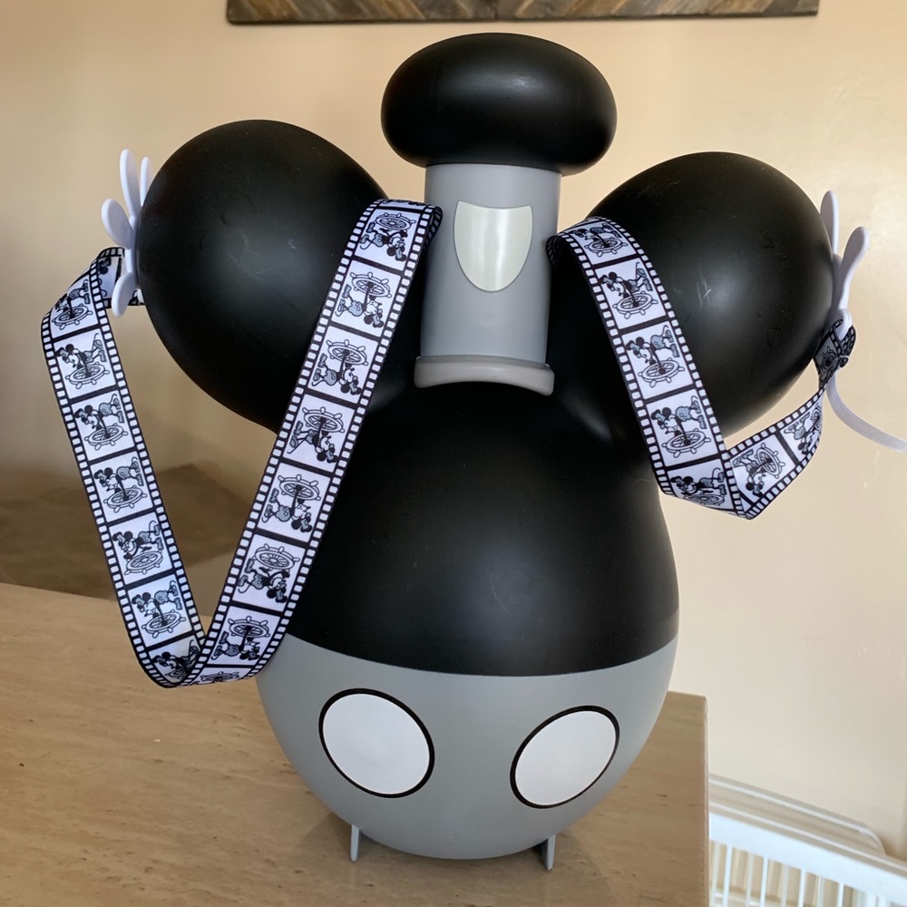 Disneyland steam not willie popcorn bucket